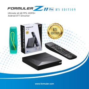 Formuler Z11Pro 4KAndroid11 2GB Ram16GB Storage with Universal Bluetooth Voice Remote Control| Case Cover|